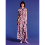 ワンピース 「LILY BROWN×KEITA MARUYAMA」ボタニカルチェリー柄ワンピース