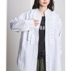 ブラウス シャツ (CREOLME)COTTON FRILL SHIRT レディース