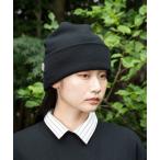 ニット帽 ニットキャップ シルク混片畦ニットキャップ／リブ編み × ウールカシミヤブレンド メンズ レディース