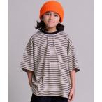 tシャツ 「綿100%」シンプル マルチボーダー 半袖 Tシャツ「PAIRMANON STREET」 キッズ 子供服 男の子 女の子