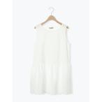 tシャツ 裾スカラップレースノースリーブインナー レディース