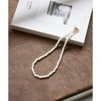 ネックレス 「WEB限定」フェイクパール トグル ネックレス レディース