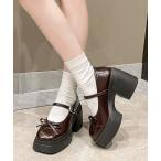 ローファー メアリージェーンパンプス 厚底ローファー レディース