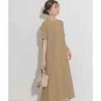 「URBAN RESEARCH ROSSO WOMEN」 半袖ワンピース FREE ベージュ レディース
