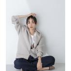 [NANO universe] Zip выше Parker FREE бежевый женский 