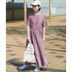 [haco!] короткий рукав One-piece SMALL затонированный Pink Lady -s