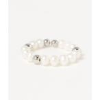 [animum] ушные каффы ONESIZE белый × серебряный женский 