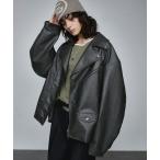 「ENDER PRODUCTS」 ライダースジャケット L カーキ メンズ