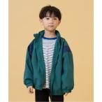 ブルゾン ジャンバー アウター 「フード収納可能」「撥水」肩切替ジップジャケット キッズ 子供服 男の子 女の子