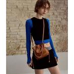 ショルダーバッグ バッグ Arya アリア ブレイドストラップ ダブルハンドルクロスボディバッグ レディース