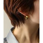 [ORLEAN] серьги ( обе уголок для ) свободный Gold женский 