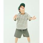 ショッピング服 tシャツ 「スタメンシリーズ」ボーダーＴシャツ / キッズ  100cm-160cm キッズ 子供服 男の子 女の子
