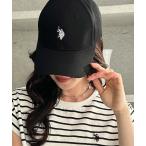 キャップ 帽子 GeeRA別注「U.S. POLO ASSN.」綿１００％深つばベースボールキャップ レディース