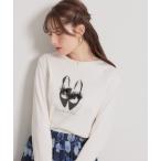 tシャツ 「綿100％・洗える」パリジェンヌ プリントTシャツ レディース