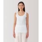 インナーシャツ 肌着 婦人　さらっと綿汗取りパッド付きタンクトップ レディース
