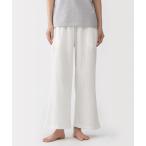 パジャマ ルームウェア 婦人　楊柳ガーゼ　ロングパンツ レディース
