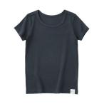 肌着 キッズ　フライス編みクルーネック半袖Ｔシャツ キッズ 子供 男の子 女の子