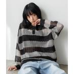 ポロシャツ ポロ 「UNISEX」ボーダーメッシュポロ レディース メンズ