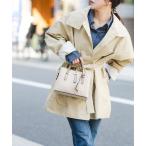 ハンドバッグ チャーム付メッシュミニバッグ