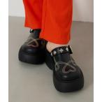 サンダル ウェスタンハートベルトサボ レディース