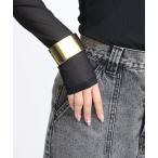 ブレスレット ワイド シンプル バン