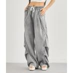 パンツ ウォッシュ加工 カーブライ�