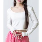 tシャツ パット付ぴたっとロングTシ