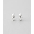 イヤリング イヤリング パール×ジルコニア レディース