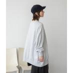 [JEANASIS] тренировочный cut and sewn FREE. серый женский 