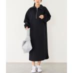 「LAVEANGE」 長袖ワンピース LL ブラック レディース