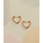 [NOIR DE POUPEE] серьги ( обе уголок для ) FREE Pink Lady -s