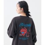 「FREAK'S STORE」 スウェットカットソー フリ- チャコールグレー レディース