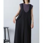 [NANO universe] комбинезон S черный женский 