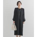 ワンピース ボリュームスリーブドッキングワンピース