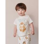  baby [BABY] собака one отметка футболка 