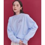 ショッピングキャスキッドソン トレーナー スウェット 刺繍スウェットトップス Ribbon Floral レディース