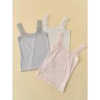 キャミソール lace frame camisole tops