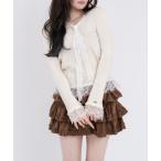 ニット セーター レースタイドッキングニット レディース