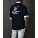 tシャツ 撥水加工 バックプリント  半袖プルオーバーシャツ メンズ