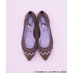 シューズ Sanrio characters×LE TALON ポインテッドサシメッシュフラット レディース