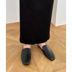 シューズ フラットスリッパミュール レディース