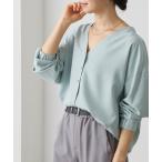 ブラウス シャツ 予約「女性らしい抜け感」メタルボタンノーカラーブラウス レディース