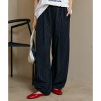 スラックス PUBLUX/パブリュクス LOVE POP STUDIO イージー スラックス パンツ　限定展開 メンズ レディース