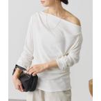 tシャツ 予約「ワンショルやオフショルにも」ネックコンシャスカットソー レディース