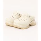 ショッピングCROCS サンダル crocs クロックス SUPER BAE CLOG W スーパー ベイ クロッグ 212811-2MD SUMMIT WHITE