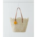 トートバッグ フラワーチャームトートバッグ レディース