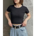 tシャツ 「汗染み防止/吸水速乾/撥水/2サイズ展開」ジミレスコンパクトT レディース