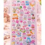 ステッカー ぷっくりアニマルシール