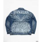 デニムジャケット gジャン 「 EDWIN × EVANGELION 」 DENIM JACKET - Art Printed - メンズ レディース