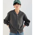 カーディガン BARNYARDSTORM / 畦編みZIPカーディガン レディース